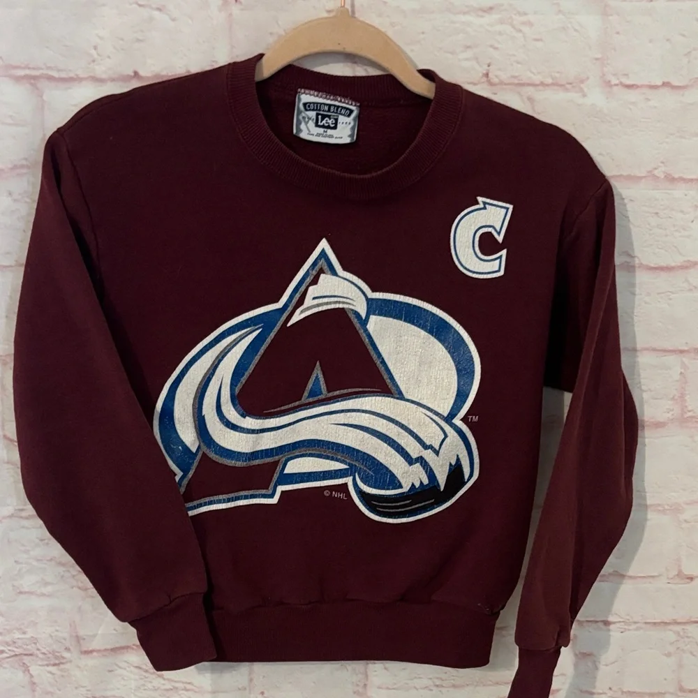 Vintage youth Colorado Avalanche Joe Sakic sweatshirt